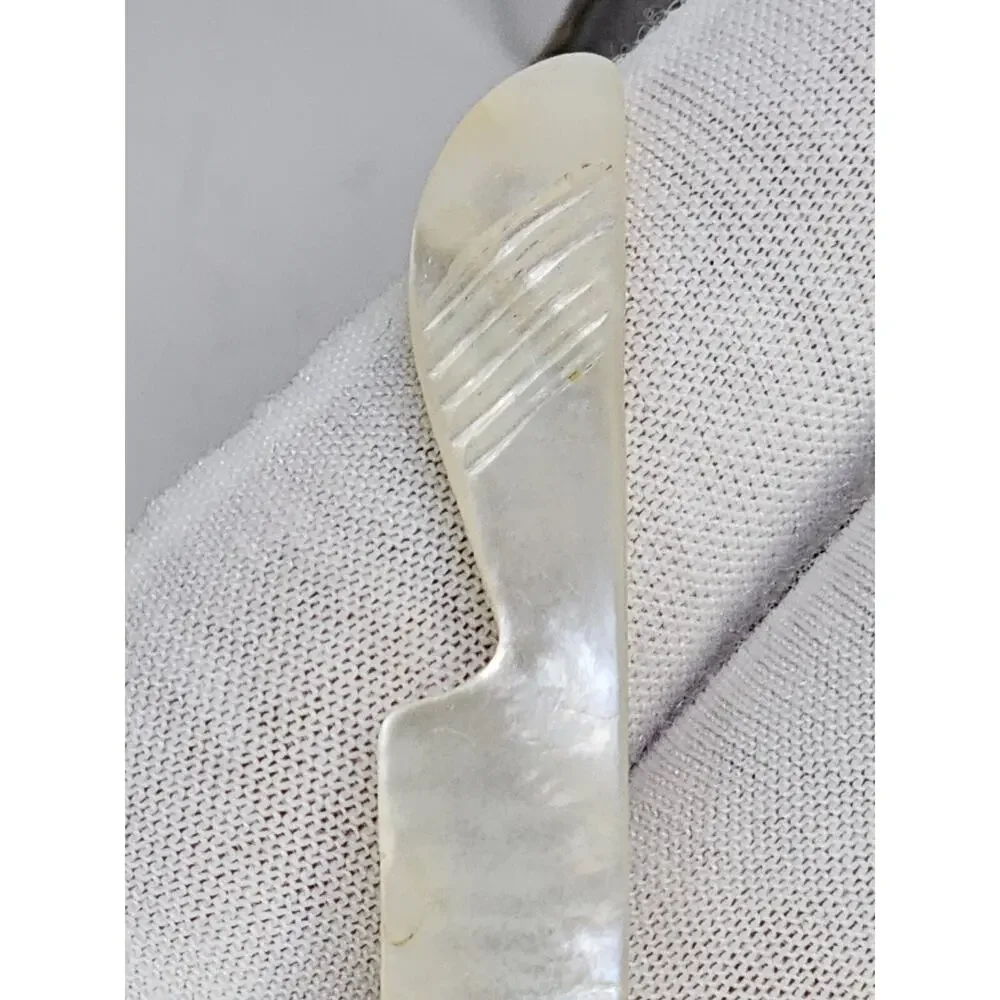 Vintage Hand Carved MOP Mini Knife
